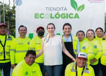 Fomenta Gobierno Municipal cultura del reciclaje a través de la Tiendita Ecológica