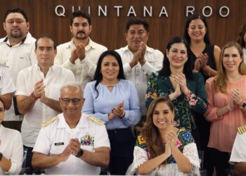 Trabajo coordinado, importante para mantener las playas limpias de sargazo: Blanca Merari