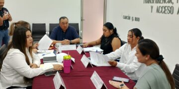 Presentan plan de trabajo titulares de Transparencia, IMDAI y Archivo ante Comisión que preside Jorge Rodríguez