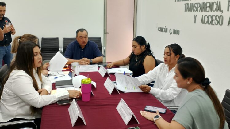 Presentan plan de trabajo titulares de Transparencia, IMDAI y Archivo ante Comisión que preside Jorge Rodríguez