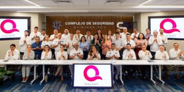Estefanía Mercado acompaña a la Gobernadora en la clausura de la temporada de arribo de sargazo 2024