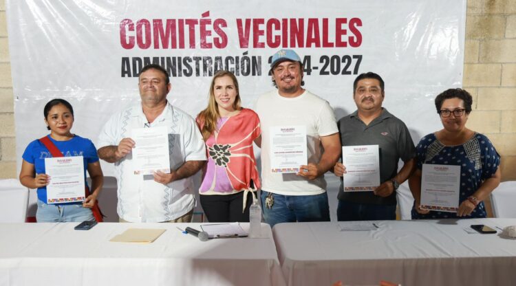 Mantiene Atenea Gómez cercanía con la gente a través de Comités Vecinales