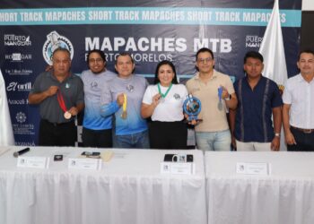 Puerto Morelos, sede de una competencia ciclista a campo traviesa