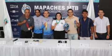 Puerto Morelos, sede de una competencia ciclista a campo traviesa