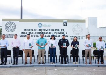 Mayor fortalecimiento de policía para construir la paz en Playa del Carmen: Estefanía Mercado