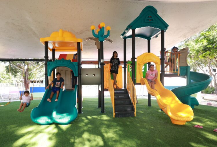 Parques de Isla Mujeres, en proceso de certificación nacional como espacios seguros para la niñez