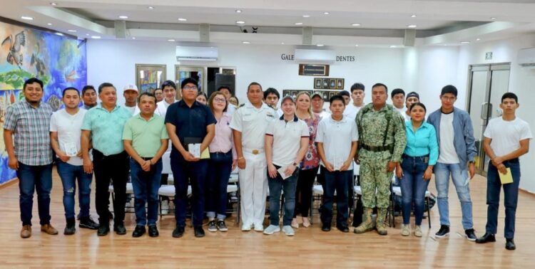 Participan jóvenes isleños en el Sorteo del Servicio Militar Nacional