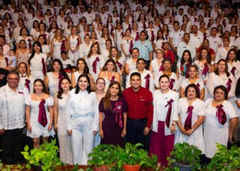 Rinden cientos de voluntarios protesta para transformar con amor y prosperidad a Solidaridad