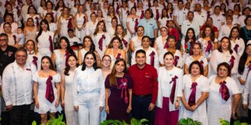 Rinden cientos de voluntarios protesta para transformar con amor y prosperidad a Solidaridad