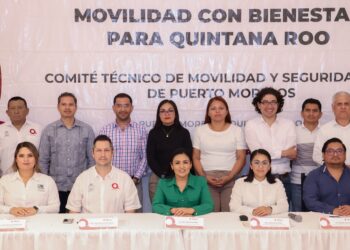 Sesiona el Comité Técnico de Movilidad y Seguridad Vial de Puerto Morelos