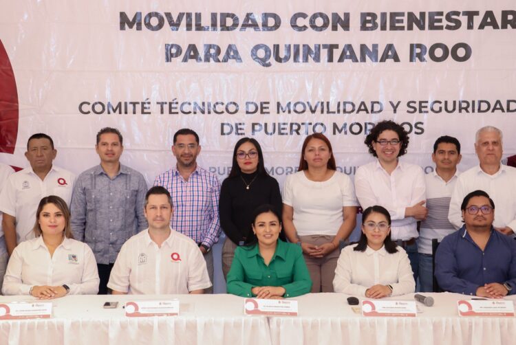 Sesiona el Comité Técnico de Movilidad y Seguridad Vial de Puerto Morelos
