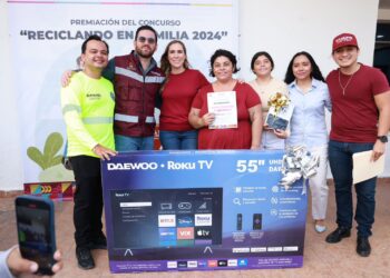 Promueve Atenea Gómez cultura del reciclaje en Isla Mujeres