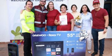 Promueve Atenea Gómez cultura del reciclaje en Isla Mujeres