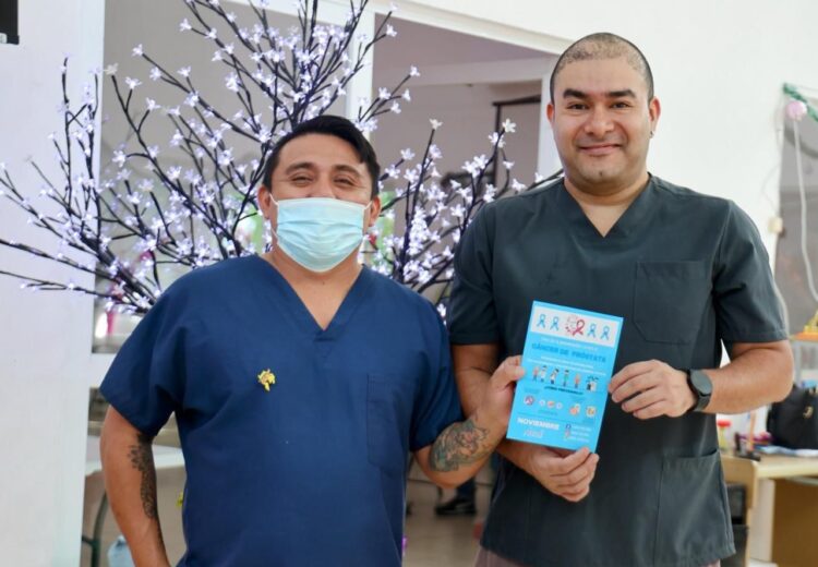 Promueve gobierno de Isla Mujeres detección oportuna del cáncer de próstata