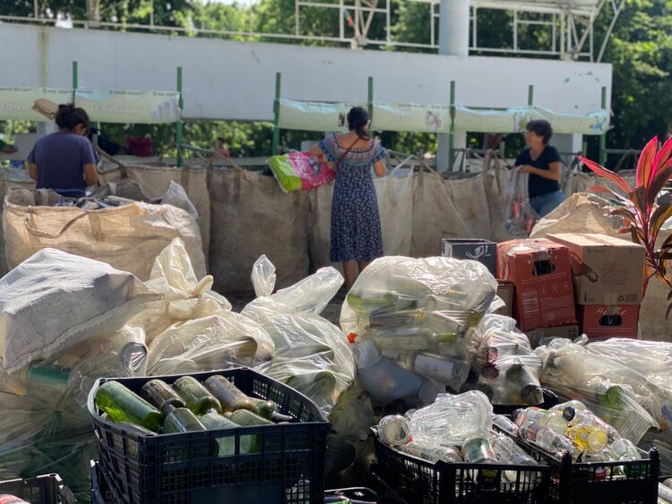 Impulsan participación ciudadana, en jornadas del Reciclatón en Puerto Morelos