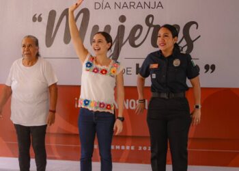 Ana Paty Peralta reafirma compromiso para la eliminación de la violencia contra la mujer