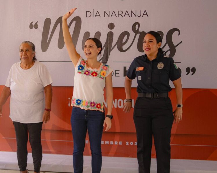 Ana Paty Peralta reafirma compromiso para la eliminación de la violencia contra la mujer