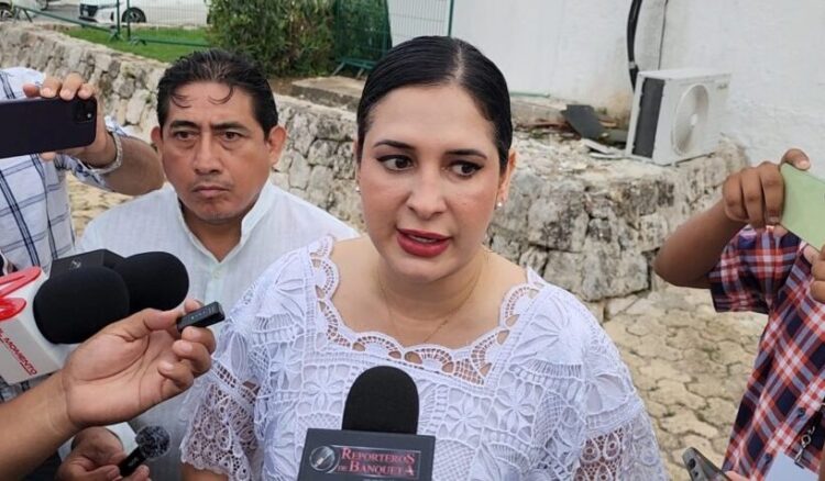 A favor de las causas de las mujeres y en contra de la violencia de género, se pronunció Estefanía Mercado