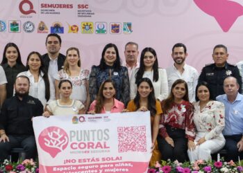 Se suma Puerto Morelos a la estrategia "Puntos Coral" para erradicar la violencia de género: Blanca Merari