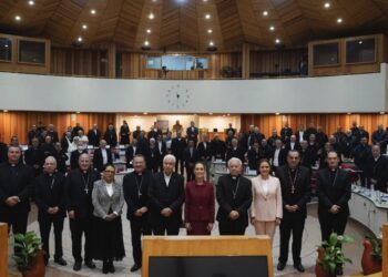 Claudia Sheinbaum agradece a CEM por invitarla a dialogar sobre construcción de la paz