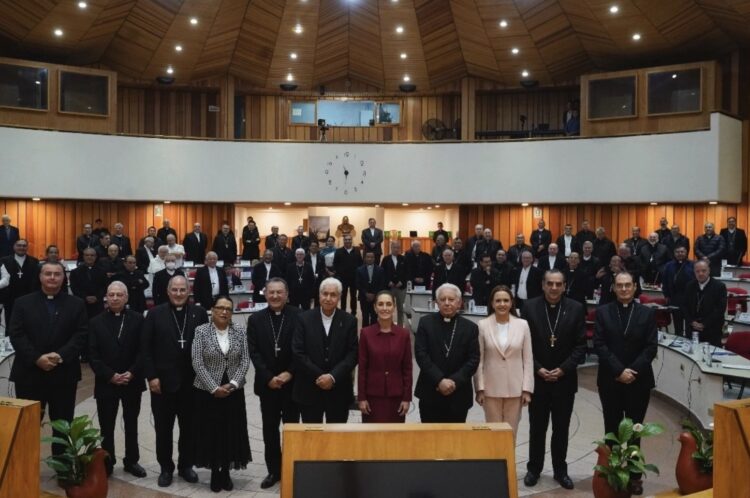 Claudia Sheinbaum agradece a CEM por invitarla a dialogar sobre construcción de la paz