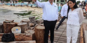 Rehabilitación del Muelle de Pescadores de Puerto Morelos, prácticamente lista