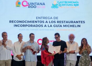 Recibe sus primeras estrellas Michelin la gastronomía de Quintana Roo y se reconoce la incorporación de 20 restaurantes