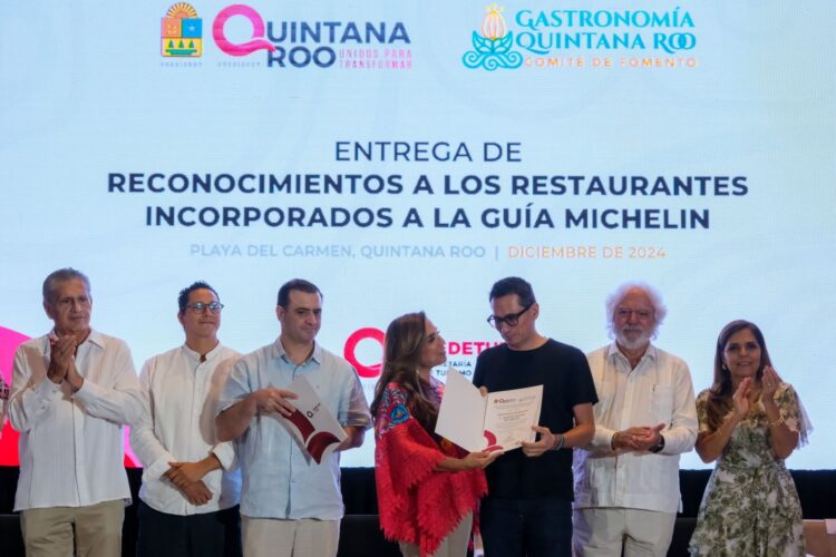 Recibe sus primeras estrellas Michelin la gastronomía de Quintana Roo y se reconoce la incorporación de 20 restaurantes