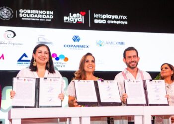 Día histórico para el turismo, Estefanía Mercado presenta la marca ciudad Playa del Carmen