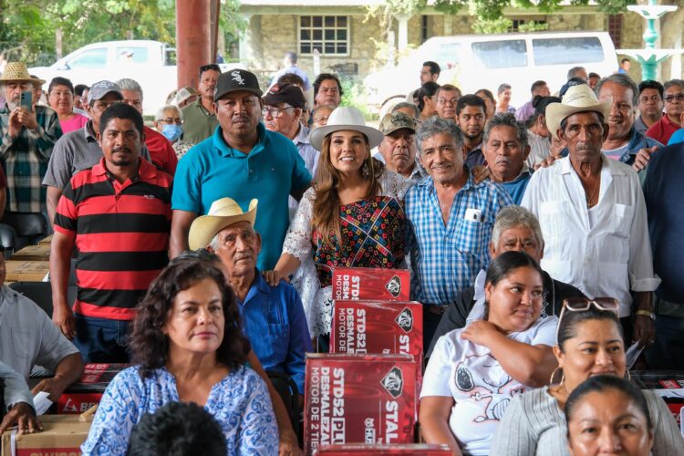 Mara Lezama impulsa el campo del sur de Quintana Roo con más de 33 mdp