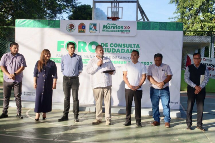 Autoridades y vecinos de Leona Vicario dialogan sobre el Plan Municipal de Desarrollo