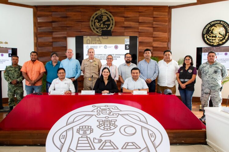 Saldo blanco en Playa del Carmen al concluir la temporada de lluvias y ciclones tropicales 2024: Estefanía Mercado