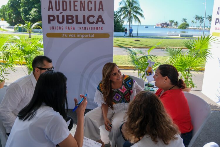 Mara Lezama lleva a cabo Audiencia Pública “Unidos para Transformar” en Chetumal