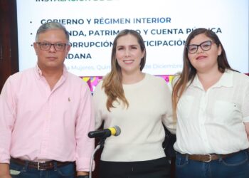 Atenea Gómez encabeza la instalación de Comisiones del Cabildo de Isla Mujeres