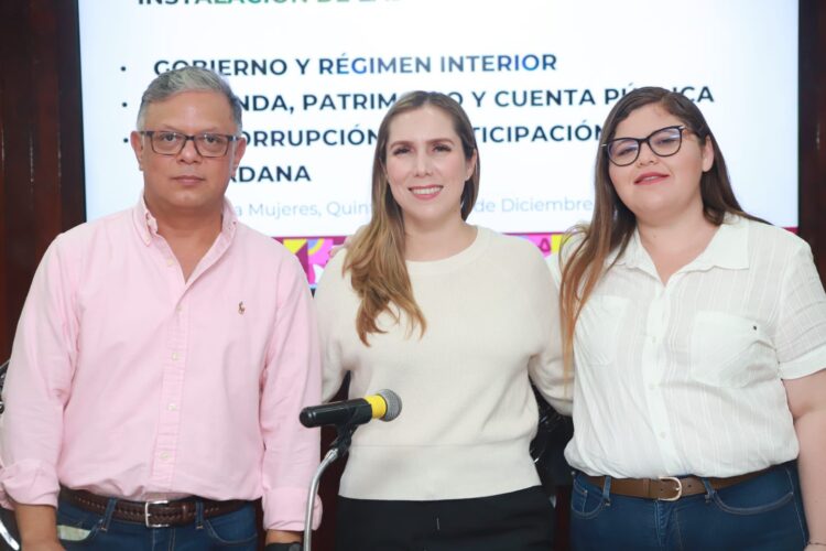 Atenea Gómez encabeza la instalación de Comisiones del Cabildo de Isla Mujeres