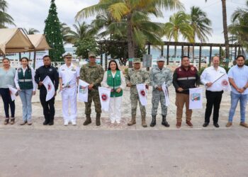 Blanca Merari da banderazo para el operativo vacacional de invierno