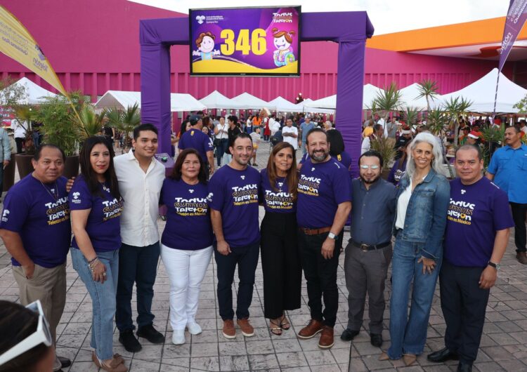 Entrega la directora del DIF de Puerto Morelos el donativo del Ayuntamiento al CRIT Quintana Roo