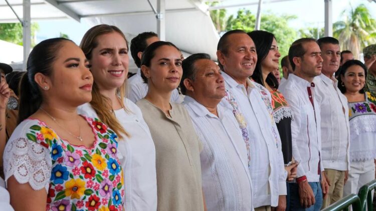 Ana Paty Peralta celebra llegada de transformación y justicia social con el Tren Maya
