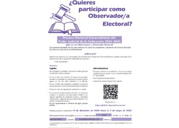 INE Quintana Roo te invita a participar en la Convocatoria como Observador u Observadora Electoral