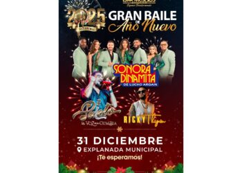 Anuncia Atenea Gómez cartelera artística del Gran Baile de Año Nuevo