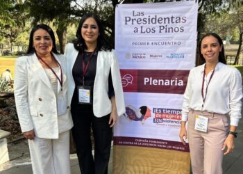 Blanca Merari asiste a reunión de presidentas municipales en Los Pinos