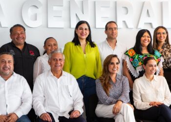 Estefanía Mercado acompaña a la Gobernadora a inauguración de nueva sede de la Fiscalía General del Estado