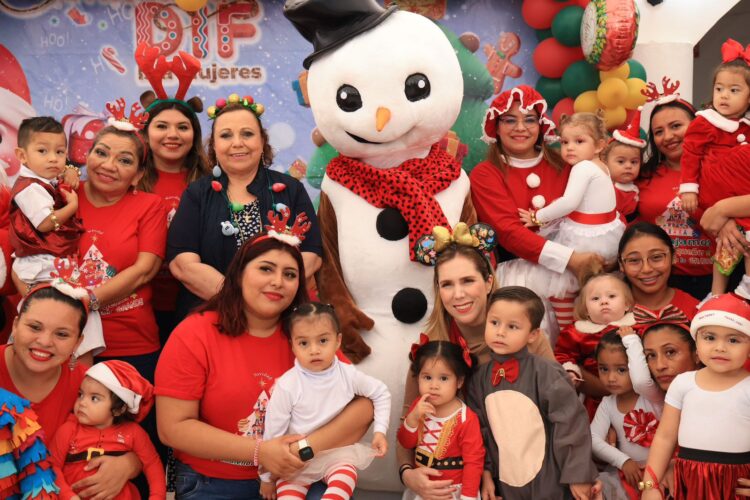 Encabeza Atenea Gómez Festival Navideño del Cendi “Arrecifes”