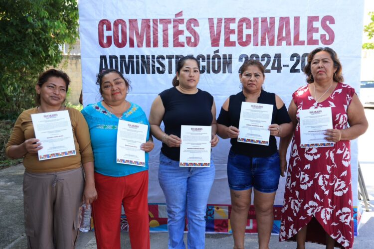 Fortalecen participación ciudadana en Ciudad Mujeres, a través de Comités Vecinales