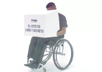 Habrá voto anticipado para discapacitados en elección del Poder Judicial