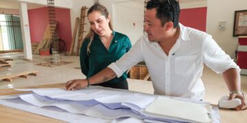 Supervisa Atenea Gómez avances en la construcción del nuevo C2 de Costa Mujeres