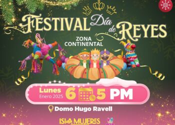 Invita Gobierno Municipal a familias de Ciudad Mujeres al Gran Festival de Día de Reyes