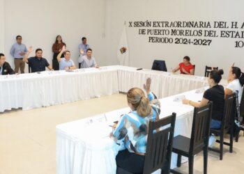 Cabildo de Puerto Morelos aprueba minuta con Proyecto de Decreto relativa a la Reforma Judicial de Quintana Roo