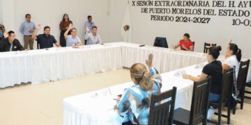 Cabildo de Puerto Morelos aprueba minuta con Proyecto de Decreto relativa a la Reforma Judicial de Quintana Roo