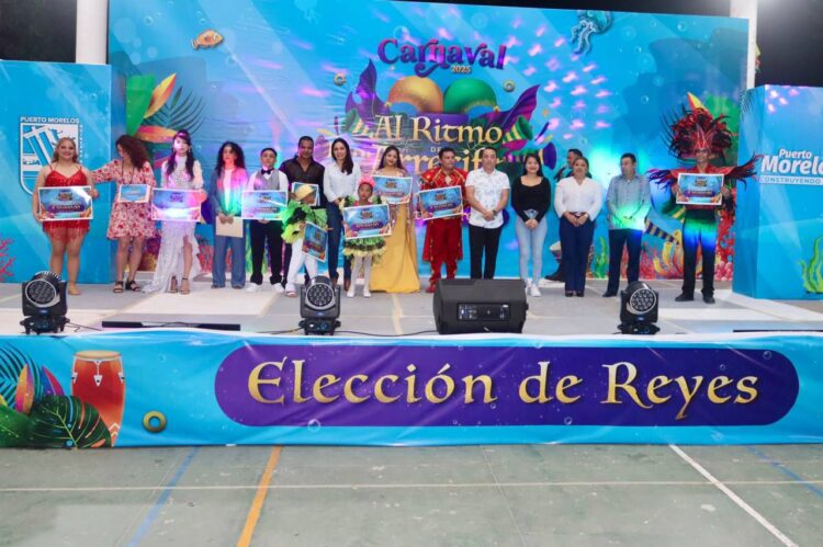 En Puerto Morelos ya hay reyes del Carnaval 2025
